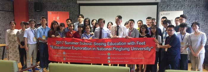 本校國際事務處2017 Summer Camp-Seeing Education with FeetImage